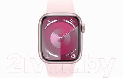 Умные часы Apple Watch Series 9 GPS 41mm (розовый, ремешок M/L)