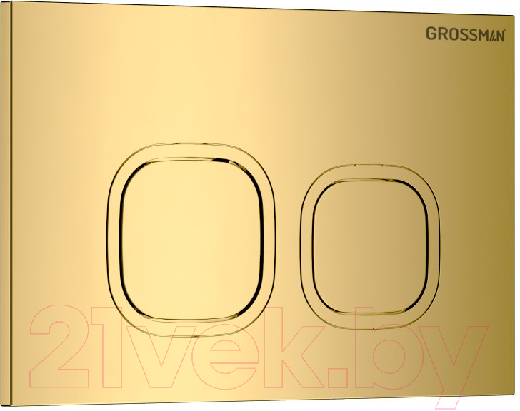 Инсталляция для унитаза Grossman 900.K31.01.000 + 700.K31.02.300.300 (с кнопкой смыва, золотой глянец) — фото 3