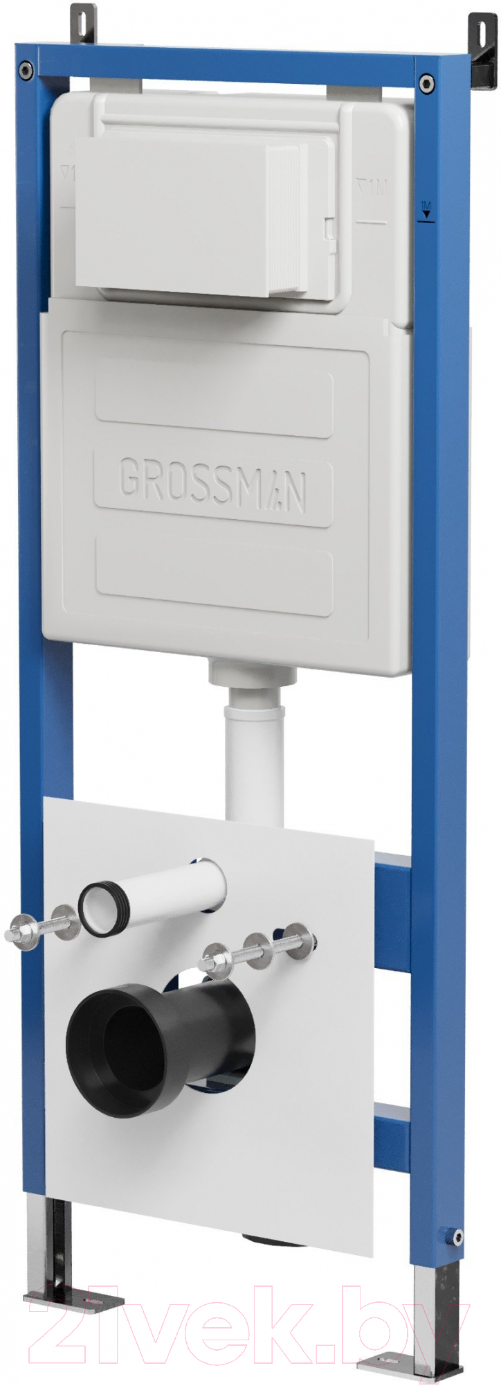 Инсталляция для унитаза Grossman 900.K31.01.000 + 700.K31.02.310.310 (золотой матовый) — фото 6