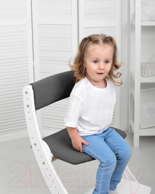 Подушка на стул Leader Toys Для растущего стула из МДФ / 11302 (темно-серый)