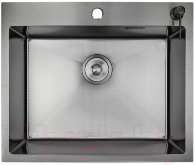 Мойка кухонная STELLAR Decor S7050NB-D (нано черный)