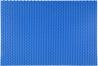 Коврик грязезащитный SunStep Crocmat 80x120 / 75-115 (синий) - 