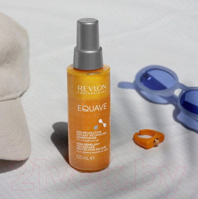 Кондиционер-спрей для волос Revlon Professional Equave New Sun Protection Detangling Несмываемый (100мл)