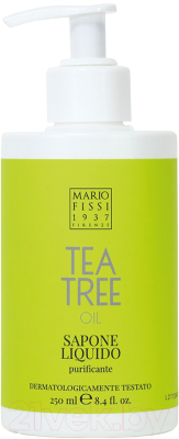 Мыло жидкое Mario Fissi 1937 Очищающее С маслом чайного дерева (250мл)