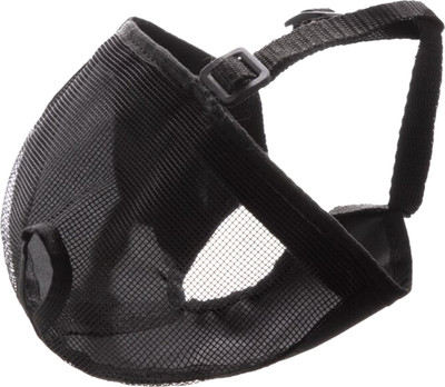 Намордник для собак Happy Friends Нейлоновый сетчатый / stm 722 (XS, черный) -