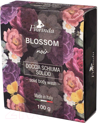 Гель для душа Florinda Твердый Черные цветы (100г)