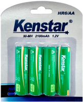 Комплект аккумуляторов Kenstar HR6/AA Ni-Mh 2100mAh BL-4 / KS-HR6-2100-BL4 - 