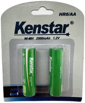 Аккумулятор Kenstar HR6/AA Ni-Mh 2500mAh BL-2 / KS-HR6-2500-BL2