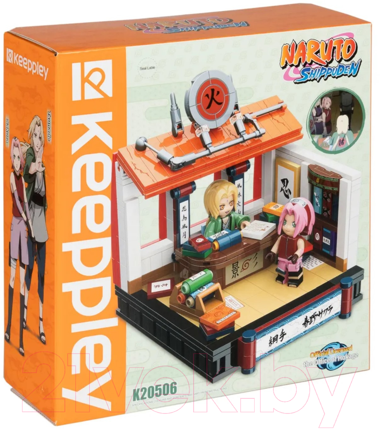 Конструктор 1Toy Naruto Кабинет Хокаге / К20506