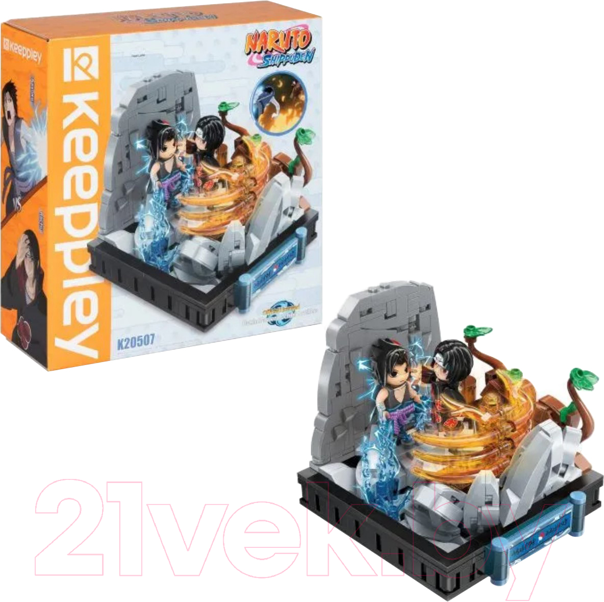 Конструктор 1Toy Naruto Битва между братьями Учиха / К20507