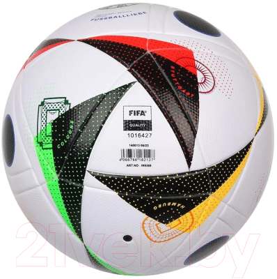 Футбольный мяч Adidas Euro24 Fussballliebe LGE Box IN9369 (размер 4, мультиколор)