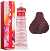 Крем-краска для волос Wella Professionals Color Touch Intensiv Red 55/54 (красный лен) - 