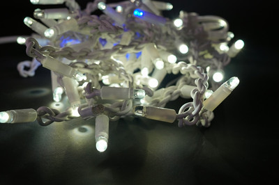 

Светодиодная бахрома, ULED-LG-90-220V-(W-F-B/W)