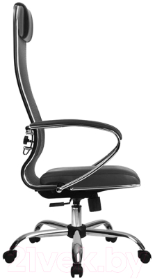 Кресло офисное Metta B 1m 5.1/K116 (сетка X2A черный/кожа MPES черный)