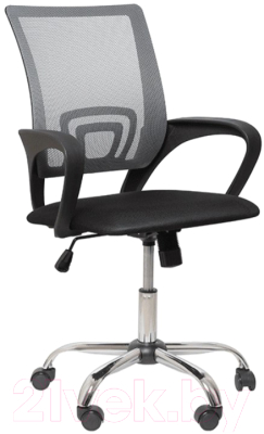 Кресло офисное King Style 695 CH / PMK 001.225 (DMS, серый/черный)