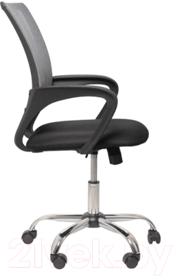 Кресло офисное King Style 695 CH / PMK 001.225 (DMS, серый/черный)