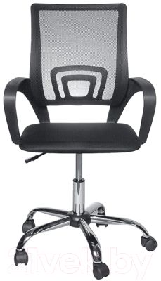 Кресло офисное King Style 695 LT CH / PMK 001.237 (пиастра/черный/черный)