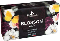 Мыло твердое Florinda Черные цветы (200г) - 