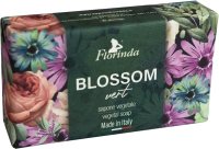 Мыло твердое Florinda Зеленые цветы (200г) - 