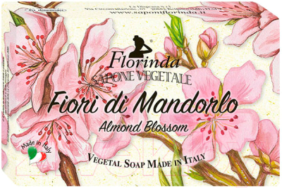Мыло твердое Florinda Цветок Миндаля (200г)