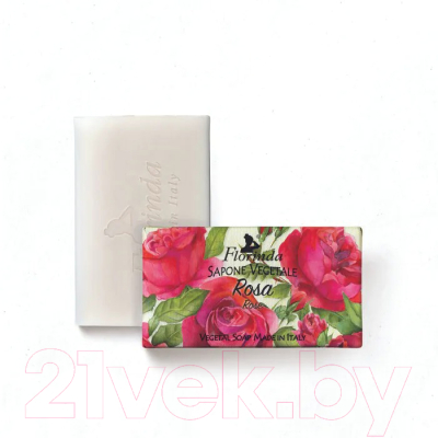 Мыло твердое Florinda Магия цветов / Роза (200г)
