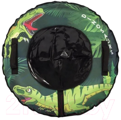 Тюбинг-ватрушка Snowstorm BZ-80 Dinosaurs / W112862 (80см, зеленый/черный)