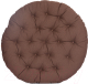 Подушка для садовой мебели Tetchair Папасан ткань (коричневый) - 