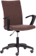 Кресло офисное Tetchair Spark флок (коричневый) - 