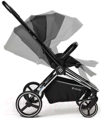 Детская универсальная коляска Labala Raiz 2 в 1 2021 / LC2101-02BLA (Black)
