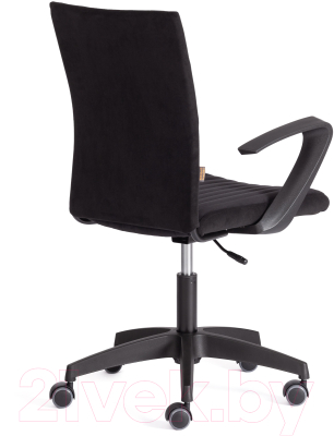 Кресло офисное Tetchair Spark флок (черный)