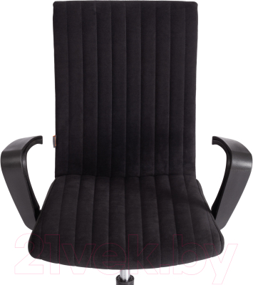 Кресло офисное Tetchair Spark флок (черный)