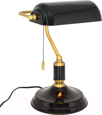 Настольная лампа ArtStyle HT-717B (черный/латунь)