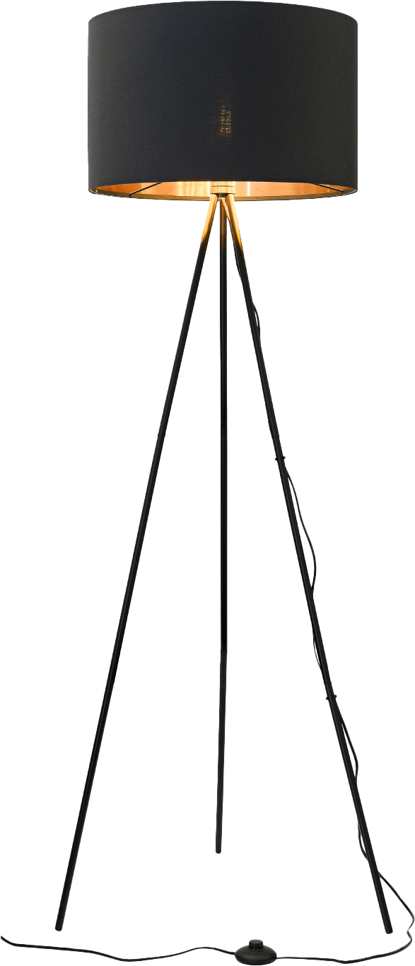 Торшер ArtStyle HT-772B (черный/золото)
