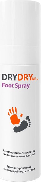 Дезодорант для ног Dry Dry Foot Spray (100мл)