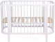 Миниатюра изображения товара Детская кровать-трансформер Polini Kids Simple 350 / 0003126-04 (белый)