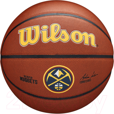 Баскетбольный мяч Wilson NBA Team Alliance Denver Nuggets / WTB3100XBDEN (размер 7)