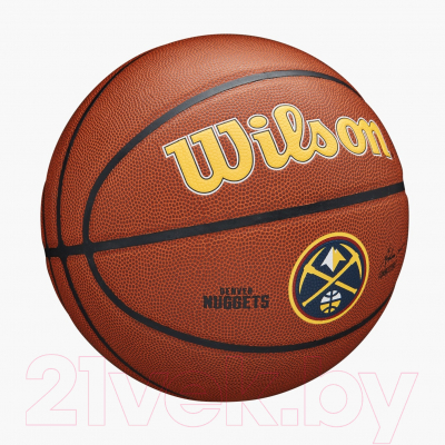 Баскетбольный мяч Wilson NBA Team Alliance Denver Nuggets / WTB3100XBDEN (размер 7)