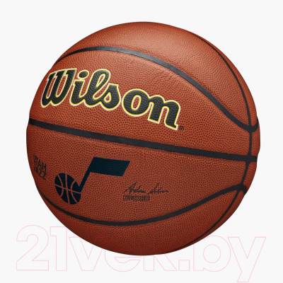 Баскетбольный мяч Wilson NBA Team Alliance Utah Jazz / WZ4011902XB (размер 7)