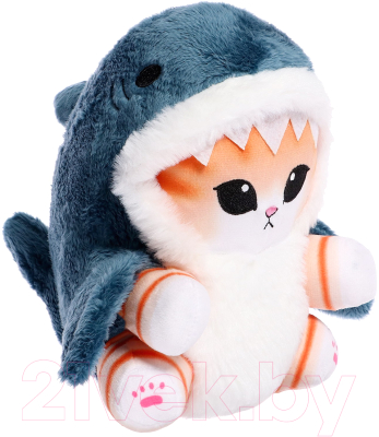 Мягкая игрушка Sima-Land Котик-акула / 9934356