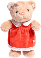 Мягкая игрушка Sima-Land Мишка в красном платье / 10063486 - 