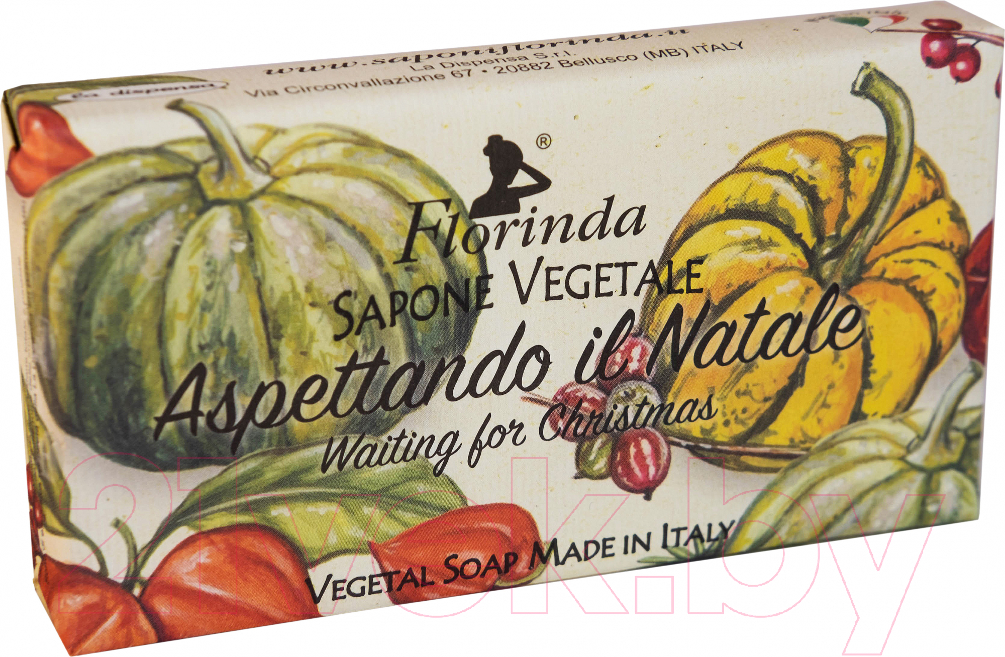 Мыло твердое Florinda Ожидание Рождества / 65407 (100г)