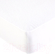Наматрасник защитный Luxsonia Caress непромокаемый с резинкой 160x200x30 (белый) - 