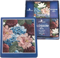 Подарочный набор Florinda Синие цветы (мыло 200г + саше ароматическое 3шт) - 