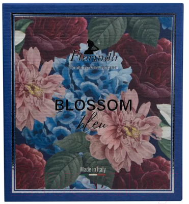 Подарочный набор Florinda Синие цветы (мыло 200г + саше ароматическое 3шт)
