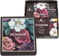 Подарочный набор Florinda Черные цветы (мыло 200г + саше ароматическое 3шт) - 