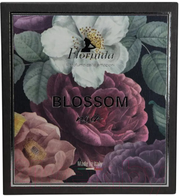 Подарочный набор Florinda Черные цветы (мыло 200г + саше ароматическое 3шт)