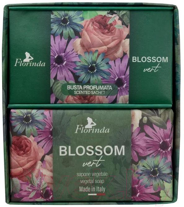 Подарочный набор Florinda Зеленые цветы