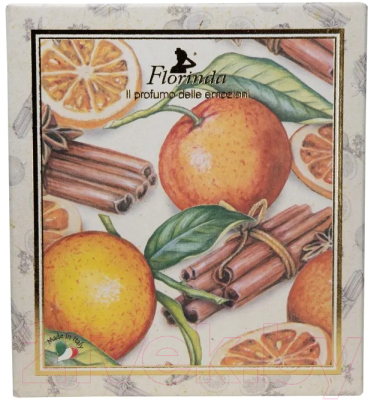 Подарочный набор Florinda Корица и цитрус (мыло 200г + саше ароматическое 3шт)