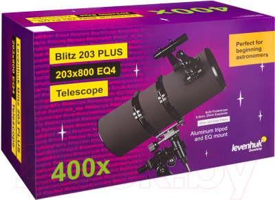 Телескоп Levenhuk Blitz 203 Plus / 77107