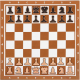 Шахматы Время игры Демонстрационные / 9562046 (коричневый) - 